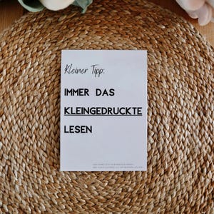 Wir bekommen ein Baby , Das Kleingedruckte lesen , Schwangerschaft verkünden , Lustige Baby Ankündigung für die ganze Familie