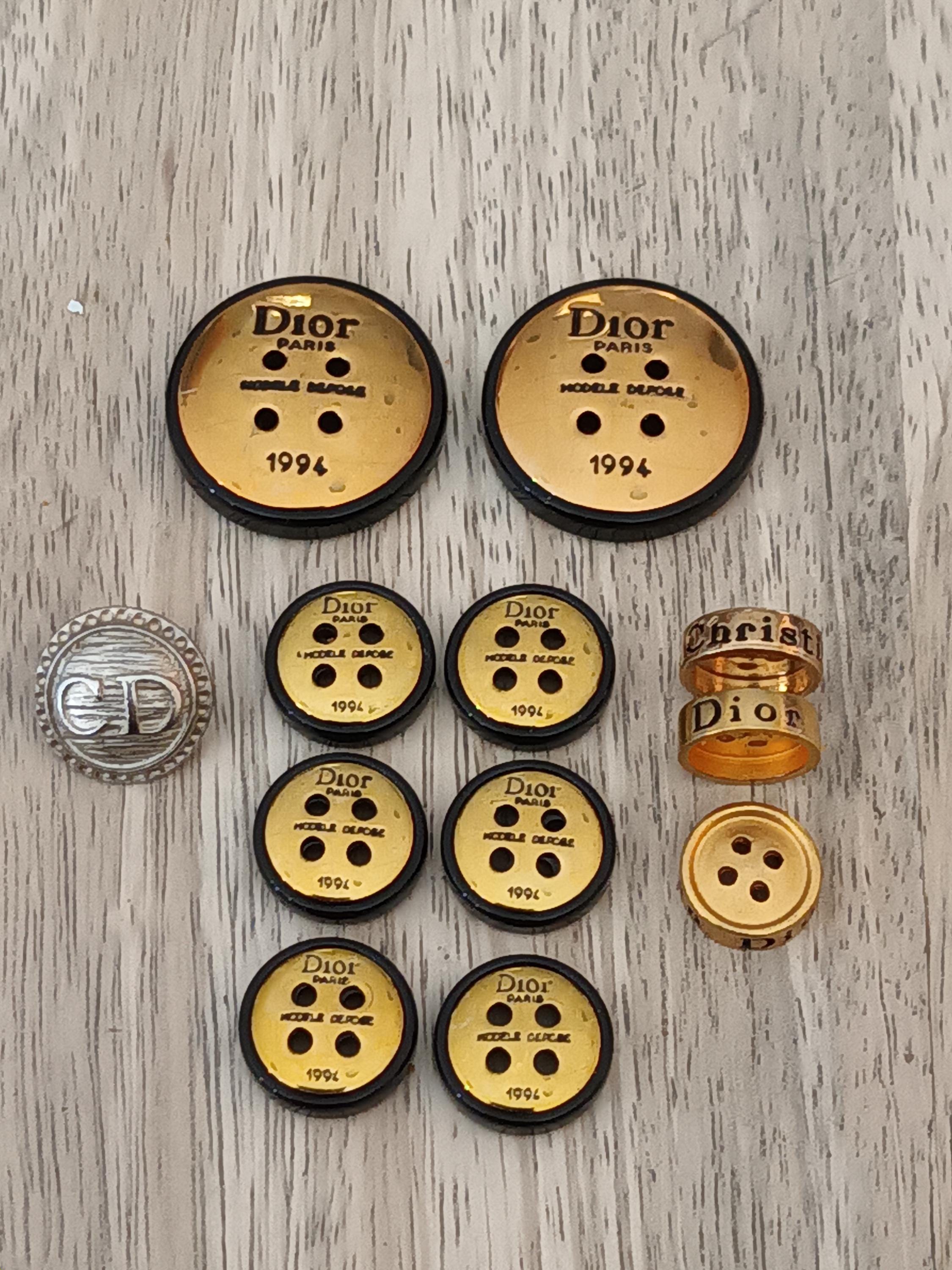 Dior Buttons - Etsy Dior Buttons - Etsy