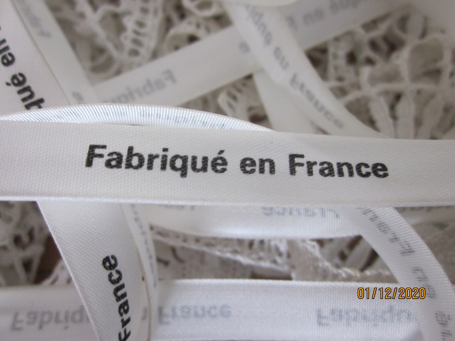 Lot de 44 étiquettes à coudre "fabriqué en France" - Etsy France