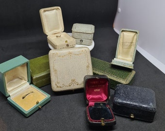 Magnifique écrin ancien pour bijoux, vintage Antique French jewellery boxes