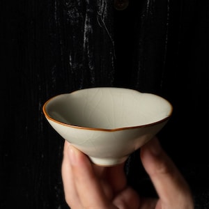 Delightful Ceramics Ruyao Cracked Glaze Little Cup Kungfu Tea Cup