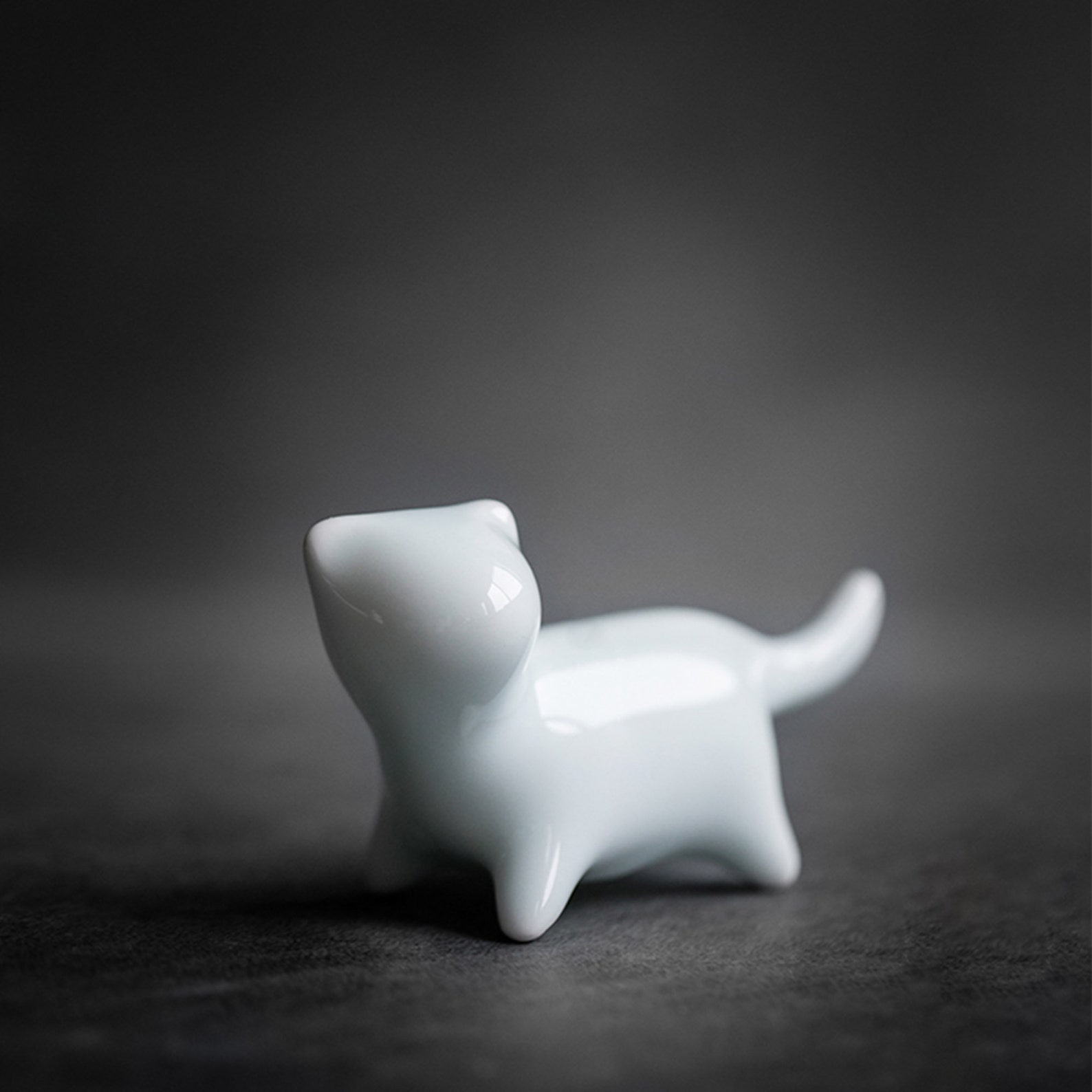 Delightful Ceramics Little Cat Tea Pet Tea Accessory Small Etsy