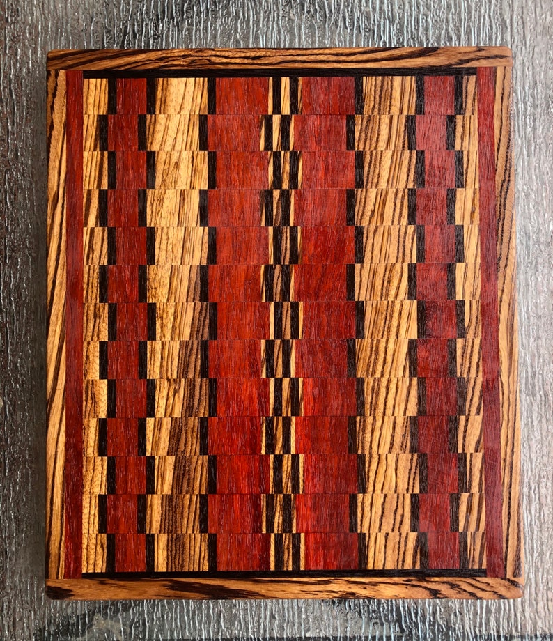 Handmade Cutting board Zebra wood | Etsy