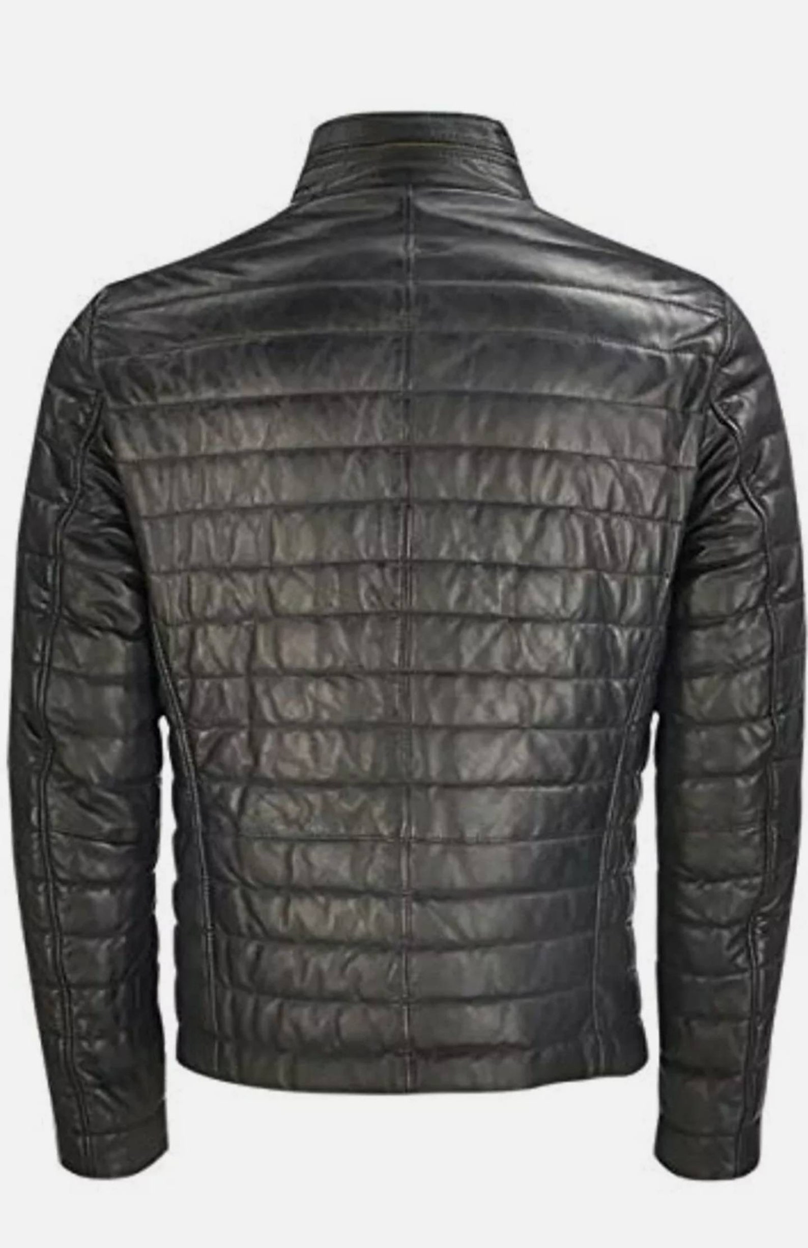 Milestone men's leather jacket | Etsy