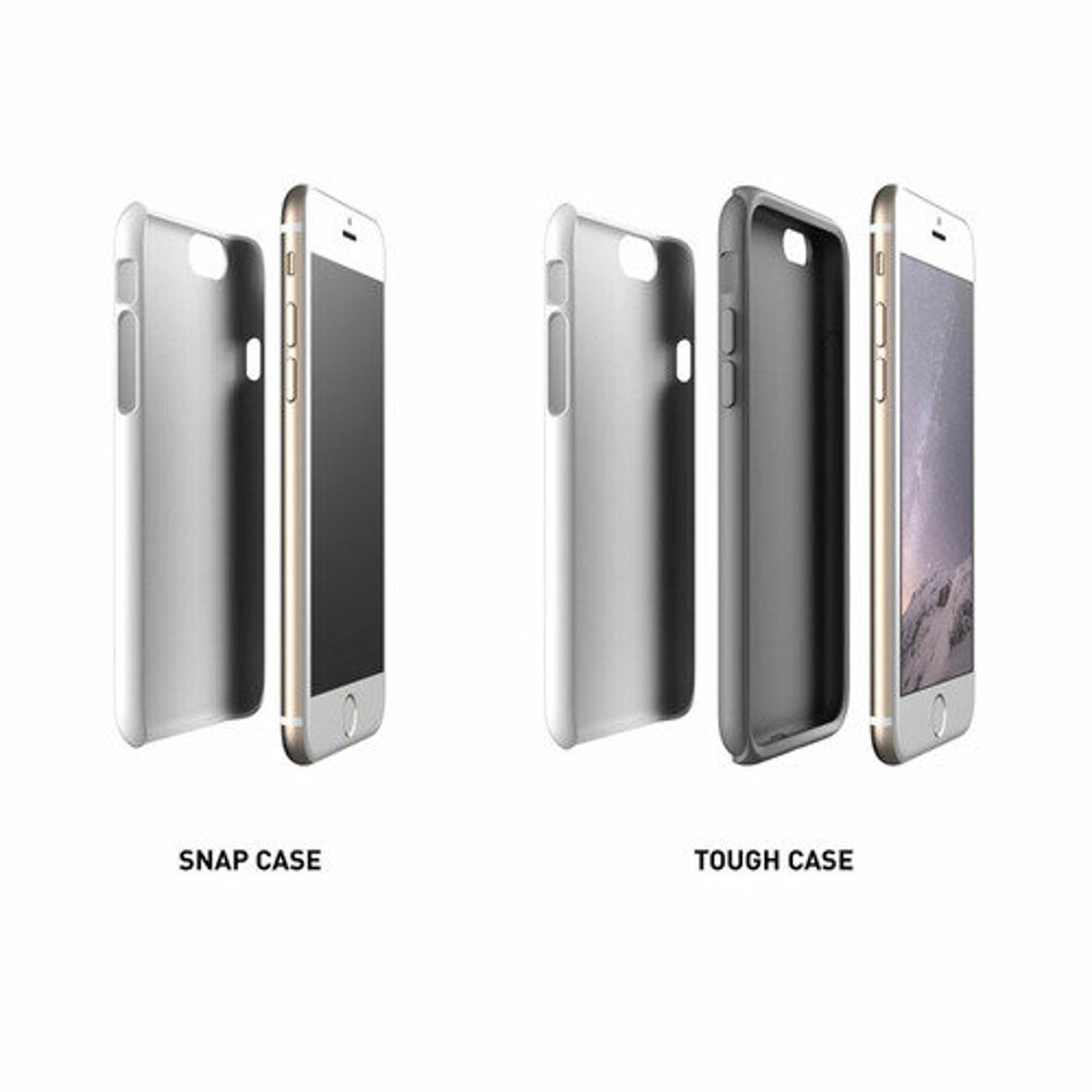 Love Pink Tough o Snap Phone Cases para Samsung iPhone Google Etsy