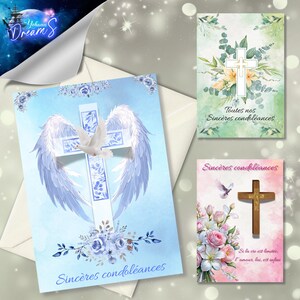 Carte de condoléances, carte d'amitié, carte de fêtes, carte de remerciement, idée-cadeaux