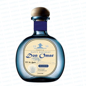 Printable Don Julio Tequilla Label, Personalized Don Julio Label, Tequilla Label, Birthday Bottle Label, Tequila Airplane Bottle Size, Label