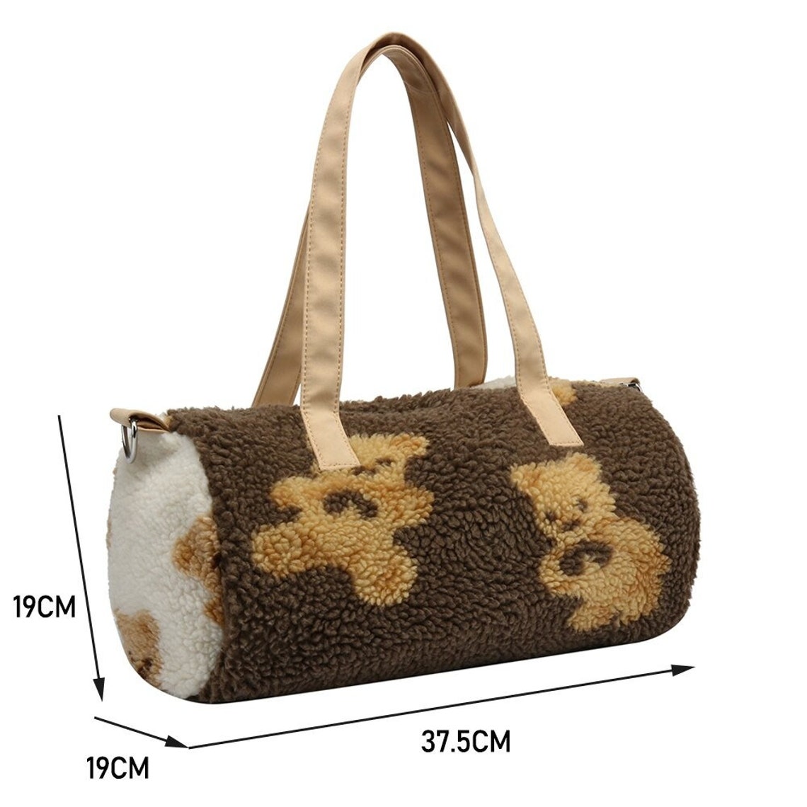 Fluffy Bag bolsas 2021 New Winter Soft Plush Shoulder Bags Etsy