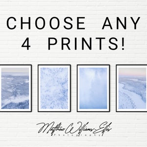 Mix and match any 4 photography prints to create a custom print set | Print set of 4 custom photos | Travel Prints A4 A3 A2 A1 & Wall Art