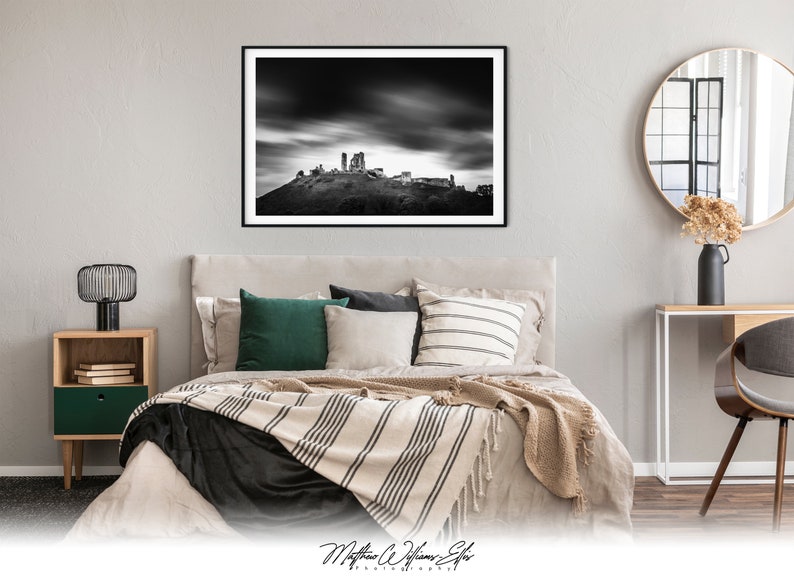 Dark Framed Fine Art Photo Bedroom Wall Decor Black And White Uk Jurassic Coast Landscape Dorset Photography England Corfe Castle Print Collectibles Kromasol Com - Wall Art For Bedroom Uk Dark Framed Fine Art Photo Bedroom Wall Decor Black And White Uk Jurassic Coast Landscape Dorset Photography England Corfe Castle Print Collectibles Kromasol Com - Wall Art For Bedroom Uk
