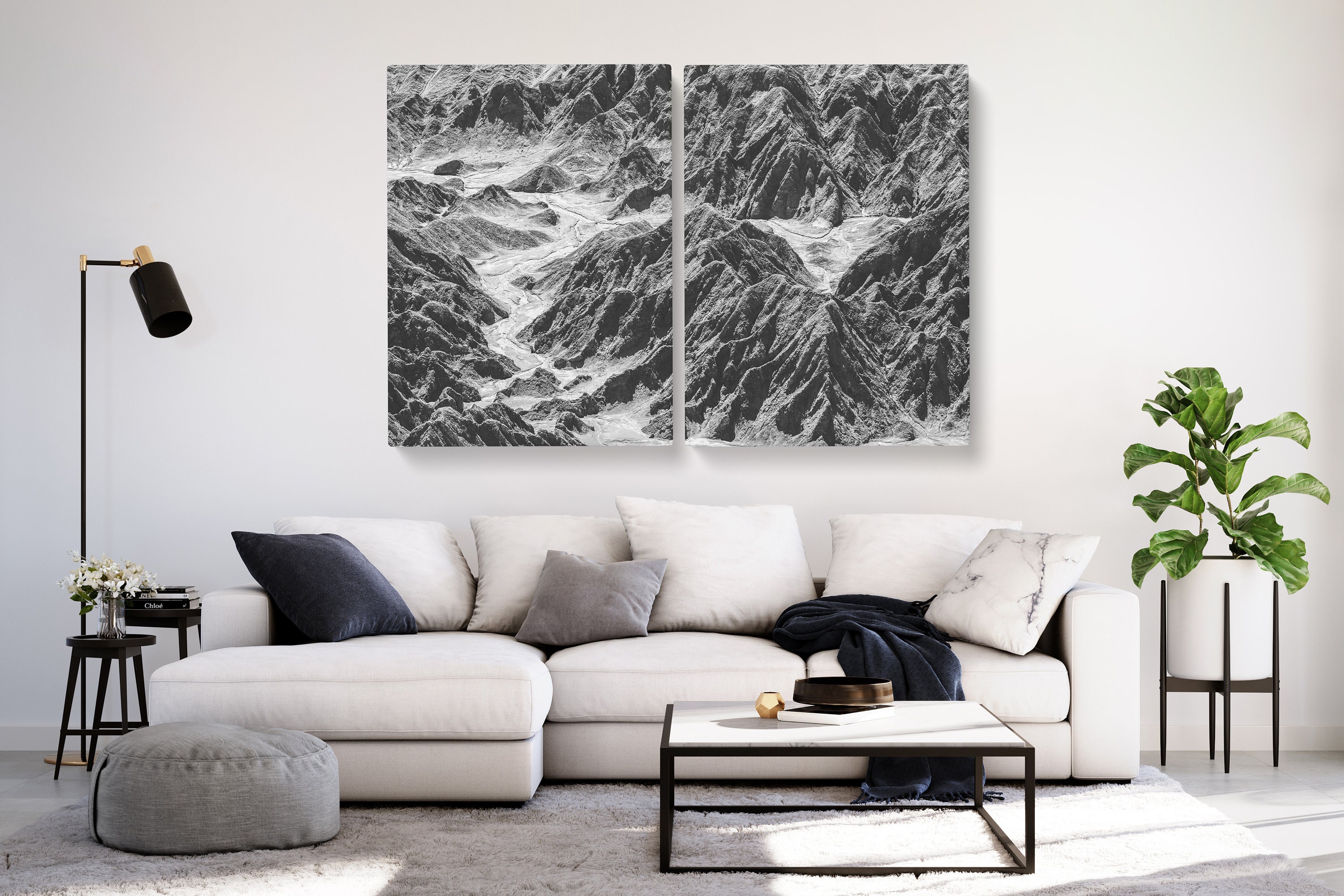 Sofoney Leinwandbild Abstrakt Schwarz-weiß – 61 X 81,3 Cm, Handbemalt Mit Reliefstruktur, Schwarzer Rahmen Inklusive