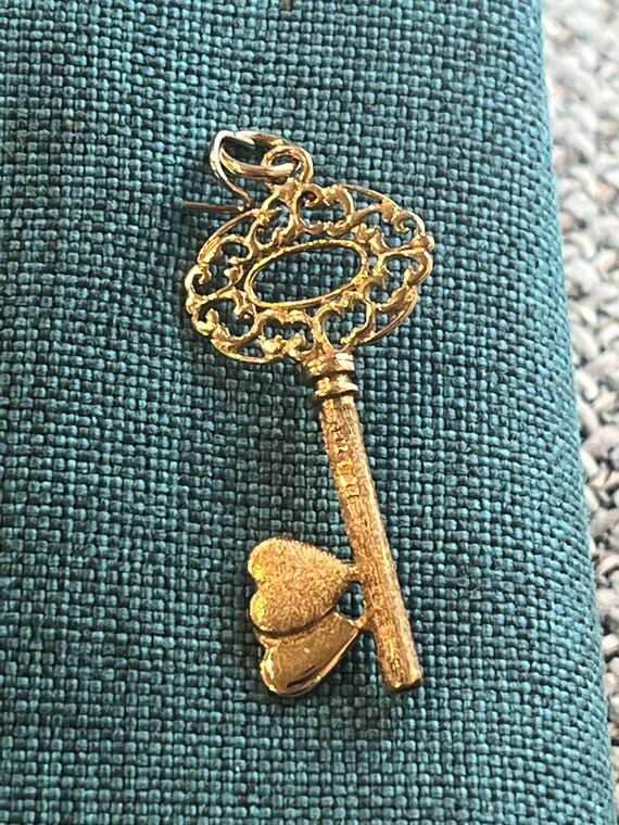Heart Box Key Ornate Heart Key