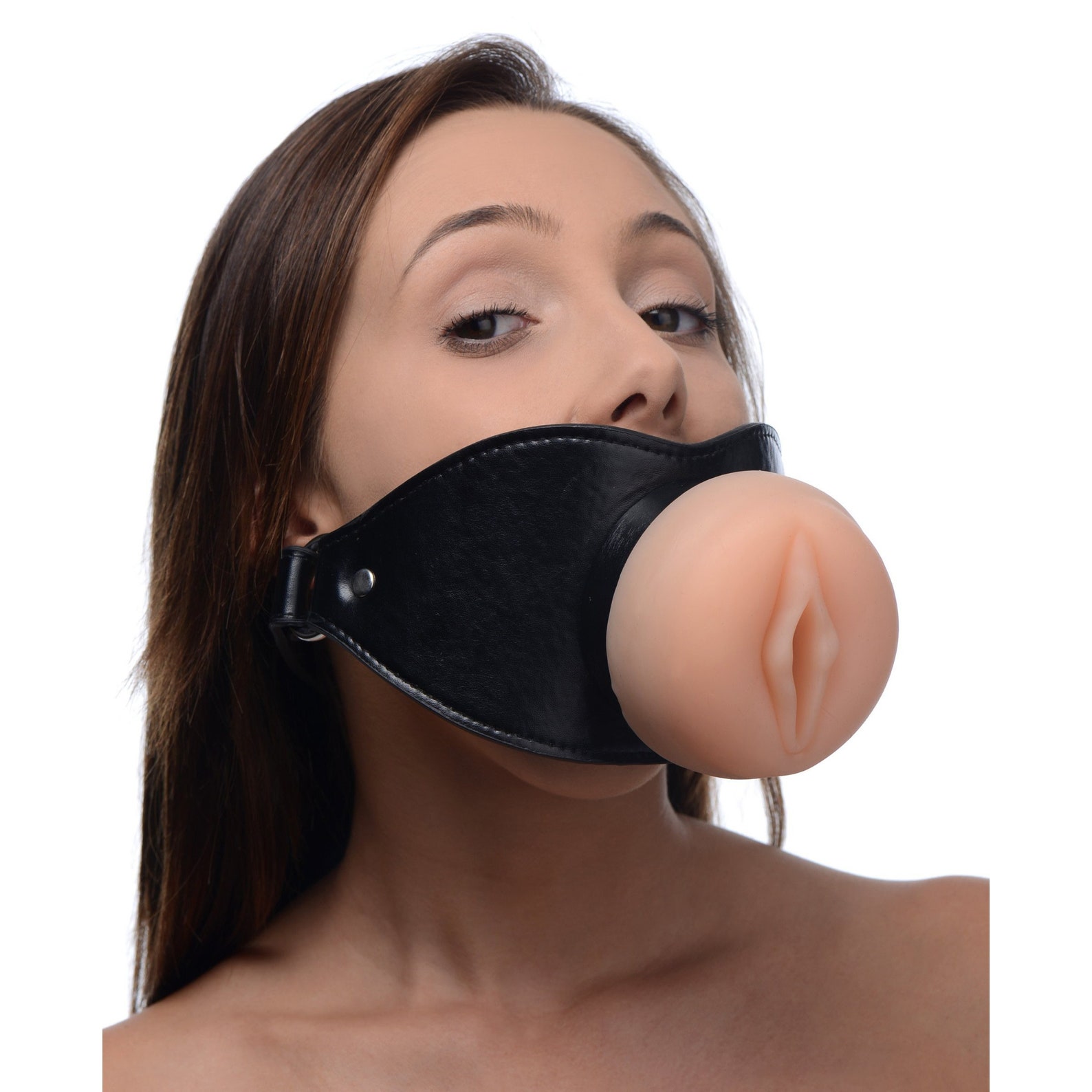 Pussy Face Oral Sex Mouth Gag image 1 