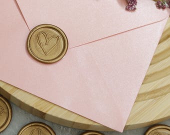 Wax Seal Stamp with Monogram Options, Personalized Wedding Wax seal, Wax seal with initials