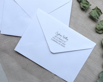 Custom Address Printing for Wedding Invitations - Elegant Address Printing for Wedding Envelopes - Modern Wedding Envelope Address Printing