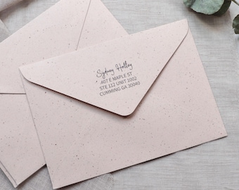 Modern Wedding Envelope Address Printing - Custom Address Printing for Wedding Invitations - Elegant Address Printing for Wedding Envelopes