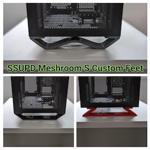 SSUPD Meshroom S custom 3d printed feet
