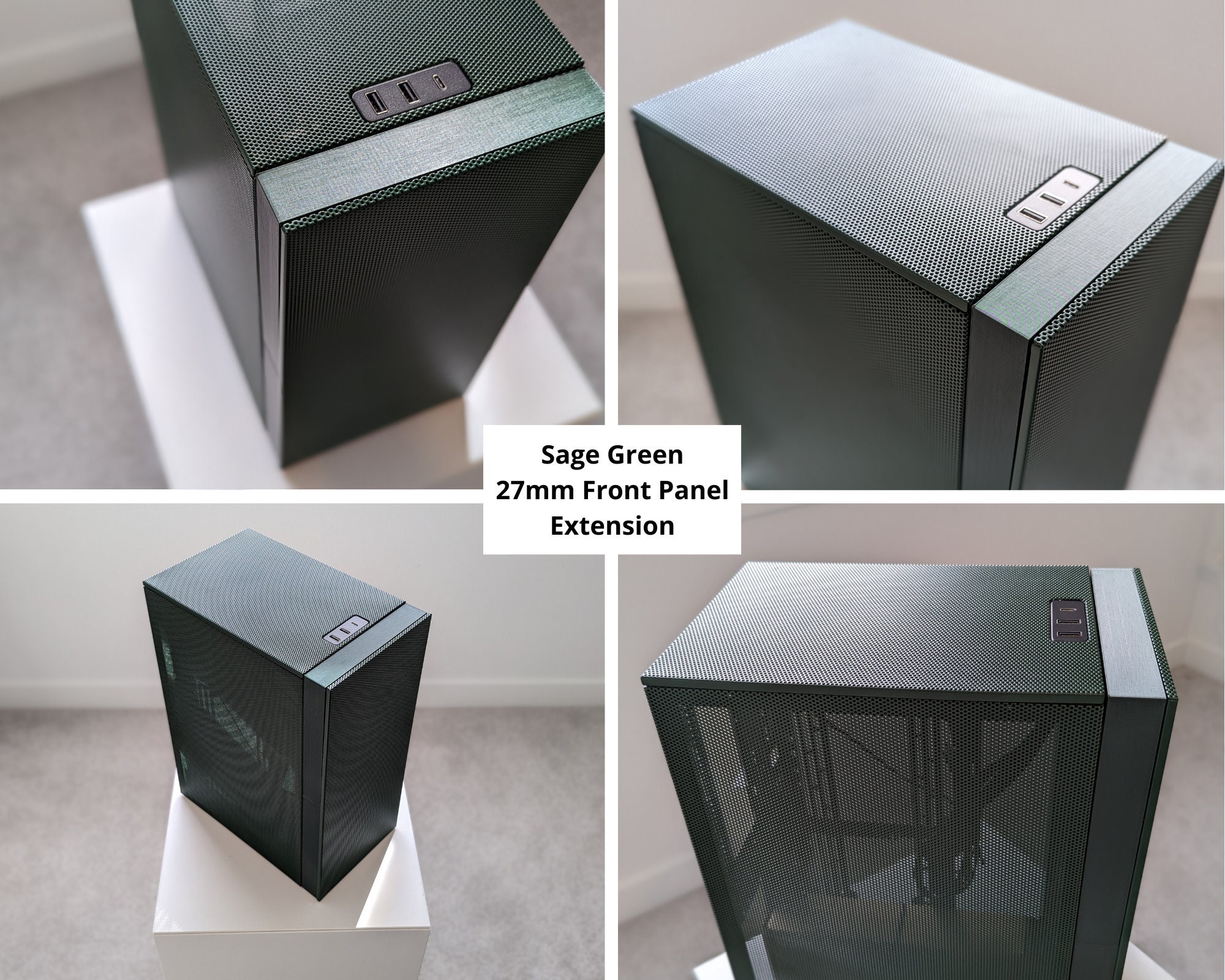 Meshroom S Front Panel Extension - Giải Pháp Hoàn Hảo Cho Mini ITX