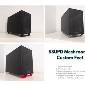 SSUPD Meshroom D custom 3d printed feet