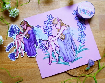 Flower Fairy Series: Lavender Full Set