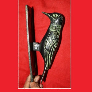 Bird Sparrow Door Bell | Nature Woodpecker Door Knocker
