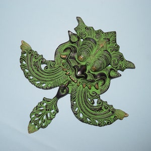 Majestic Yali Wall Hanger | Brass Cultural Art | Wall Decoration Accessories
