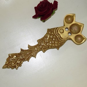 Wink Oil Lamp | Brass Fish Hand Crafted Art Diya Made in India