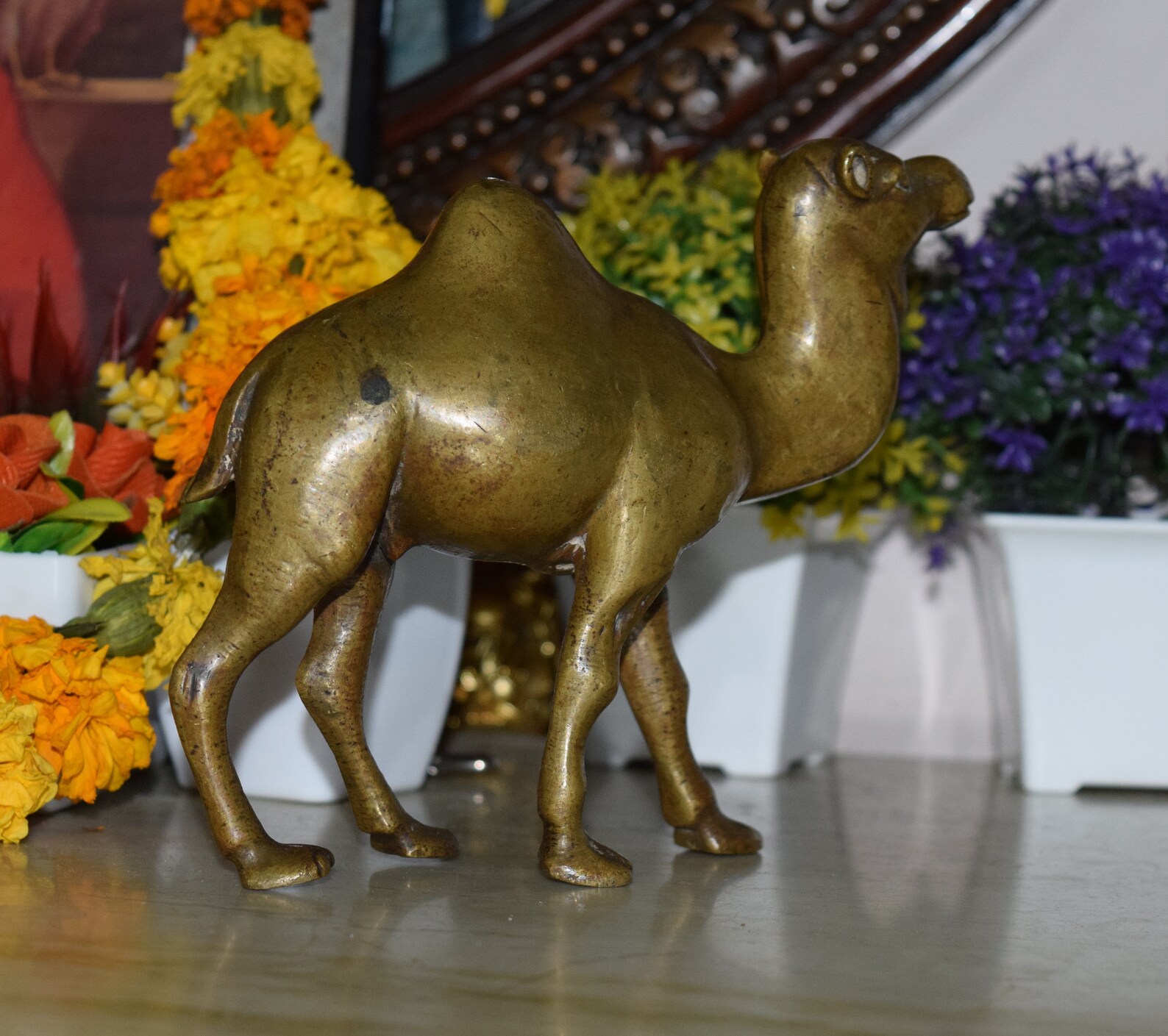 Egyptian Camel Statue Brass Hand Crafted Animal Theme Etsy