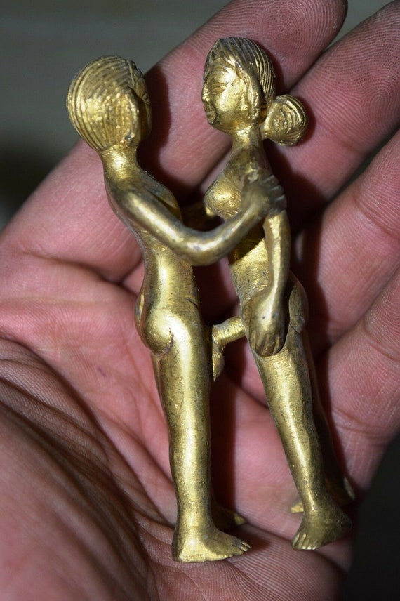 Romantic Couple Antique Statue Male and Female Love Attraction Brass Art  Statue -  Canada