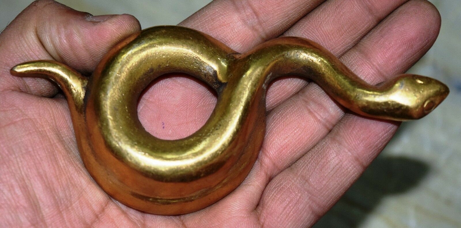 Set of 02 Pieces Cobra Snake Paperweight Brass Handmade Etsy UK