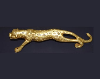 11&quot; Inches Jaguar Door Handle | Brass Tiger Door Pull | IN008