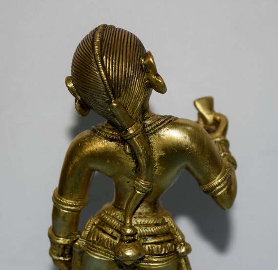 Pala Dynasty Devi Goddess Dakini Statue Modern Brass Figure of Radha  Revered Handicraft Portable Statue -  Israel
