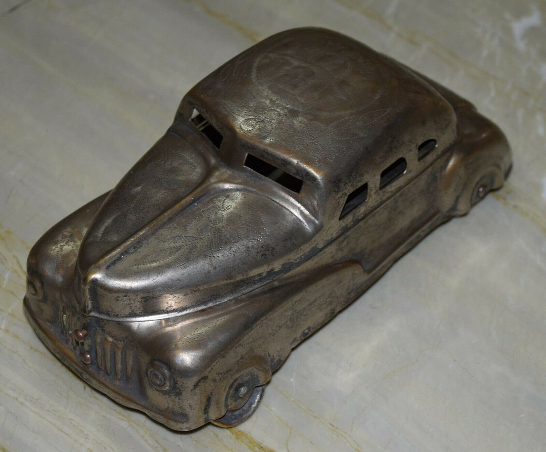 Betel Antique Motor Car Vintage Brass Collectible Model Patent No 75086