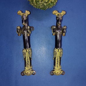 Flying Horse Door Pull | Brass Pony Door Handle | Gateway Door Hardware