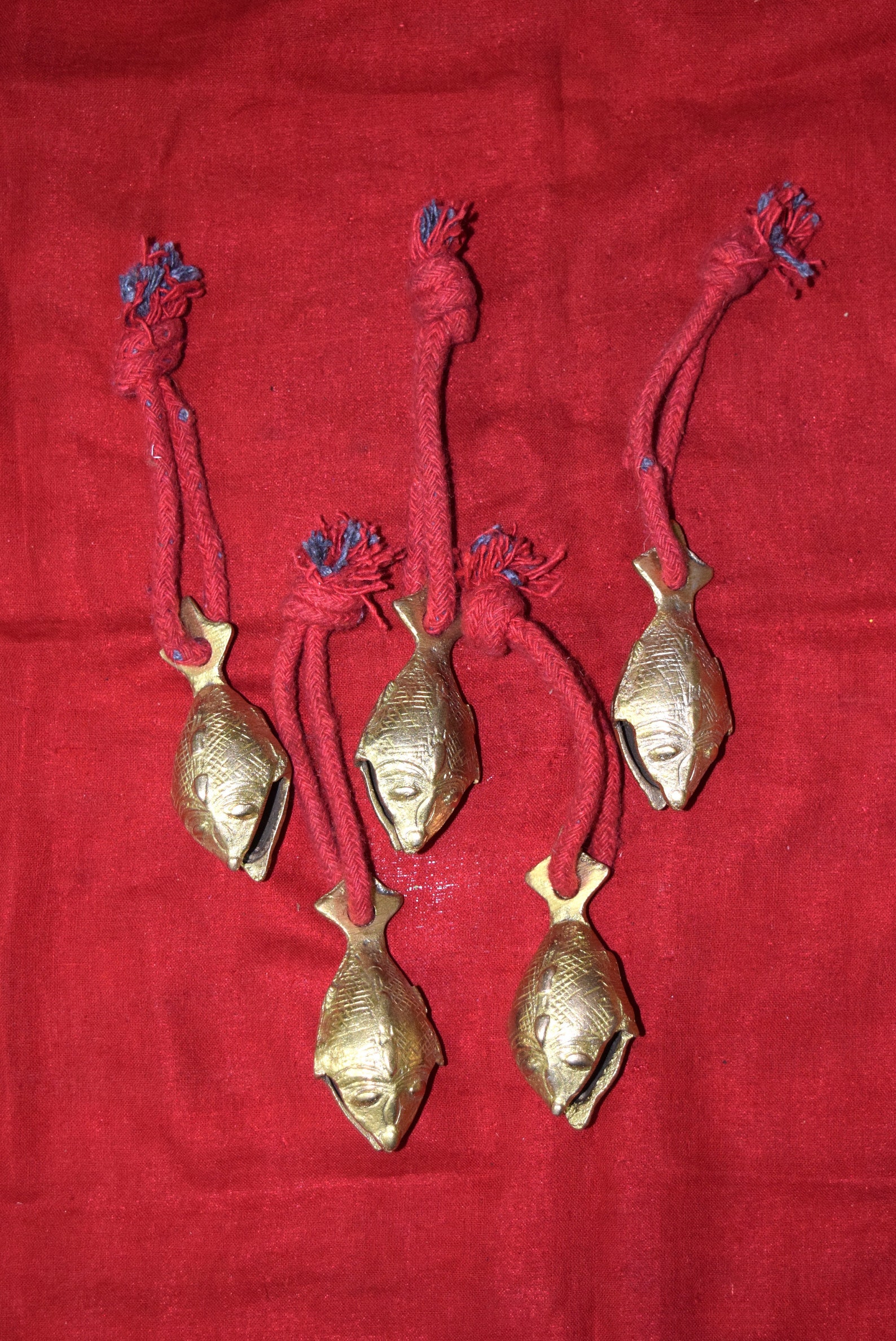 Set of 20 Pieces Fish Shape Bells Brass Ringing Fish Bell - Etsy