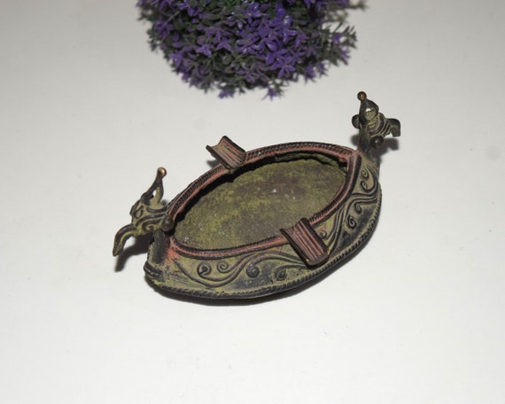 Old Tikka Ash Box from Kerala - 19thC Old Tikka Ash Box from Kerala - 19thC