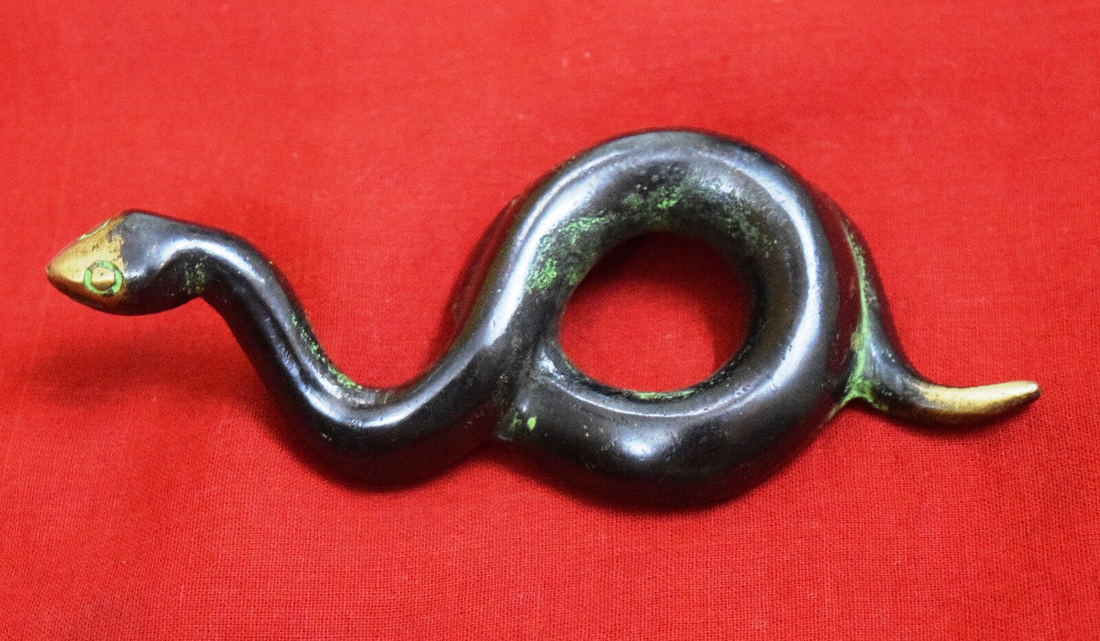 Set of 02 Pieces Cobra Snake Paperweight Brass Handmade Etsy UK