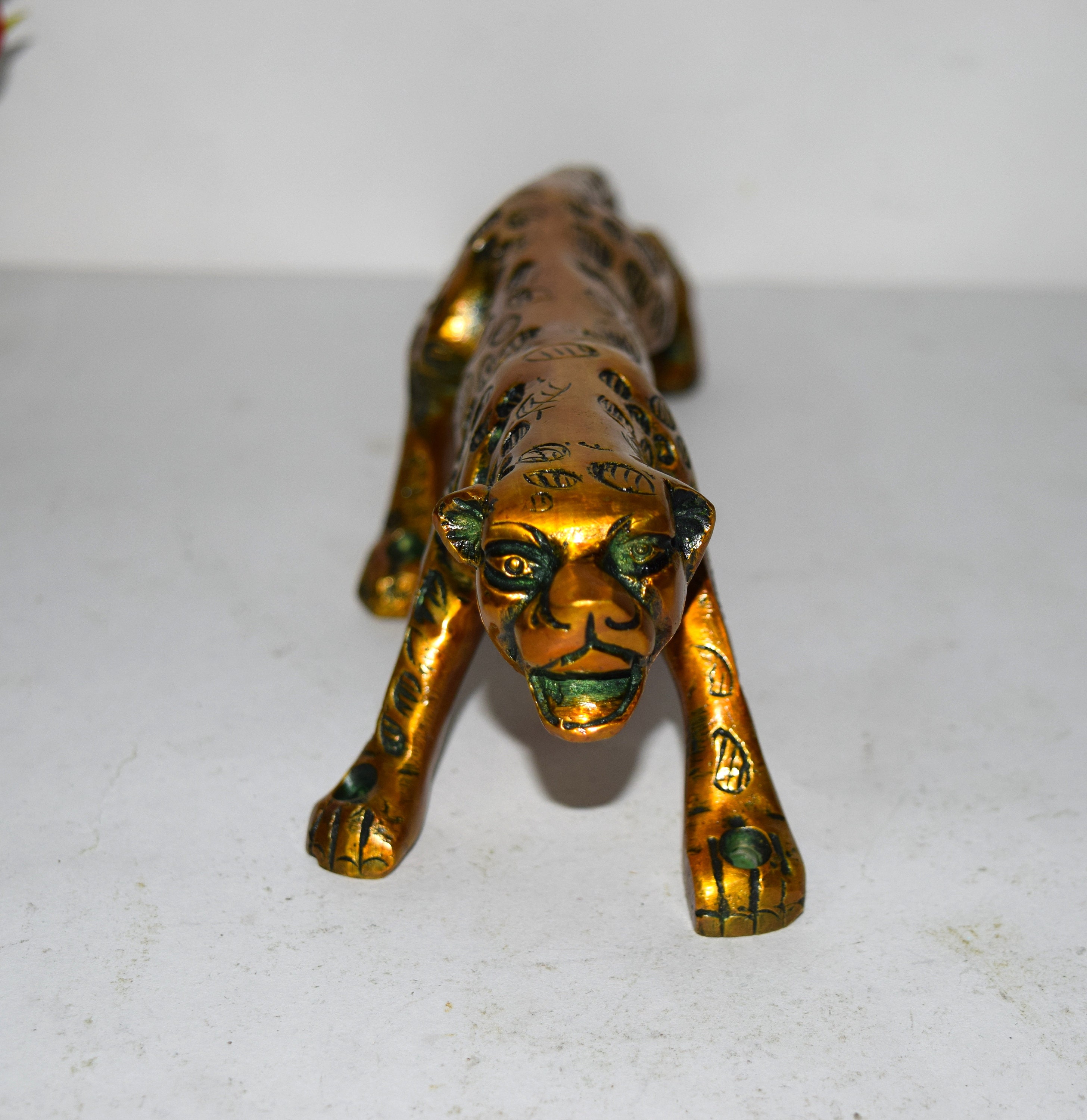 Jaguar Door Handle Brass Hunting Cat Shape Door Pull Etsy