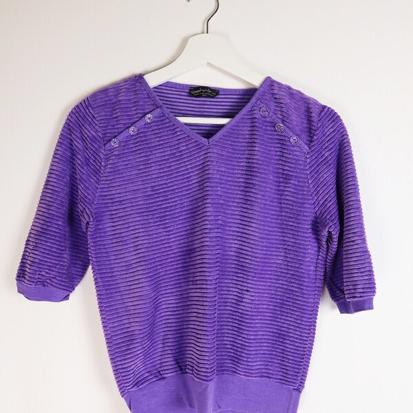 Camiseta Vintage Nickistoff Lila 80s