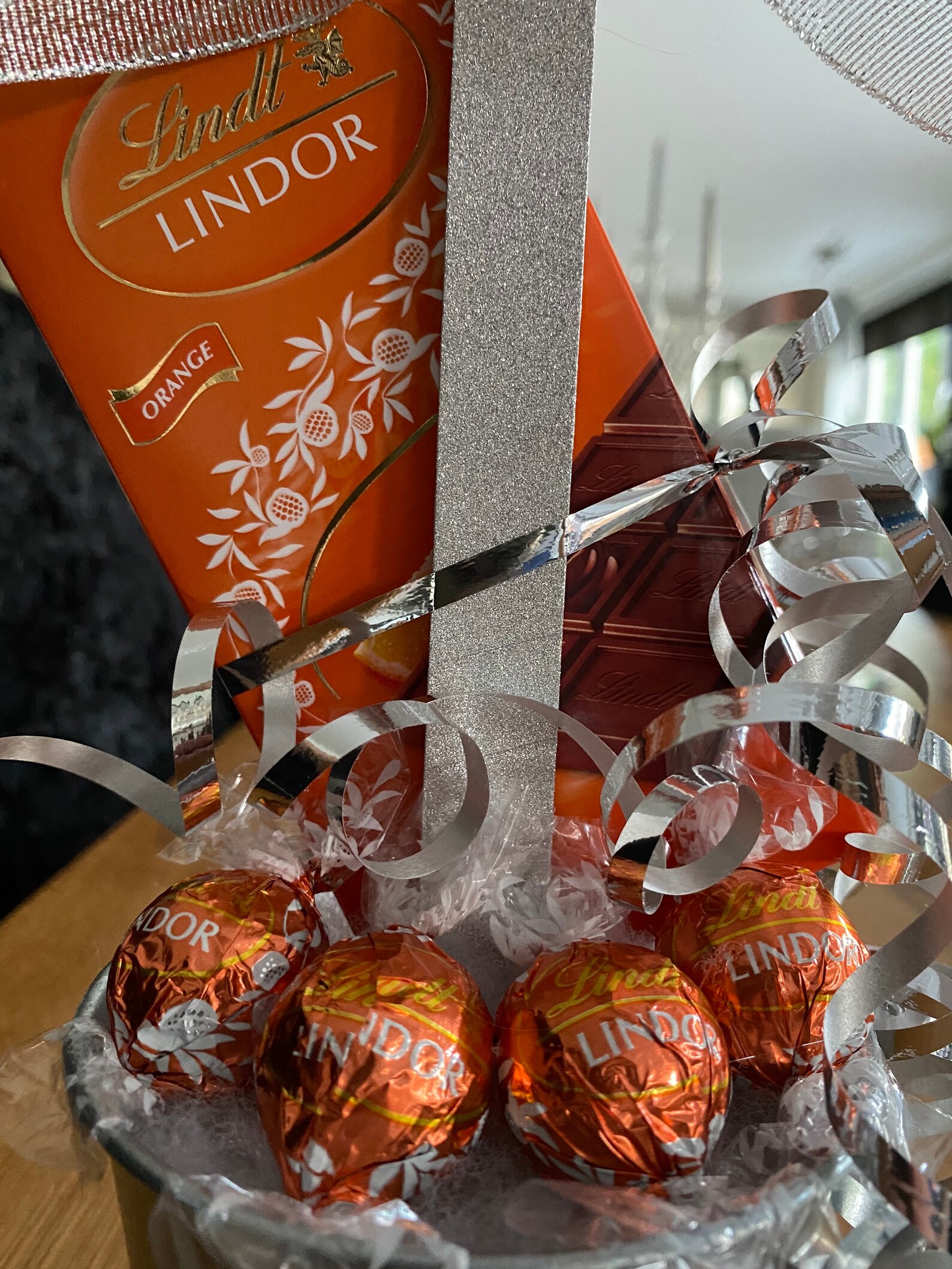 Lindt Lindor orange flavoured chocolate sweet tree Great Etsy