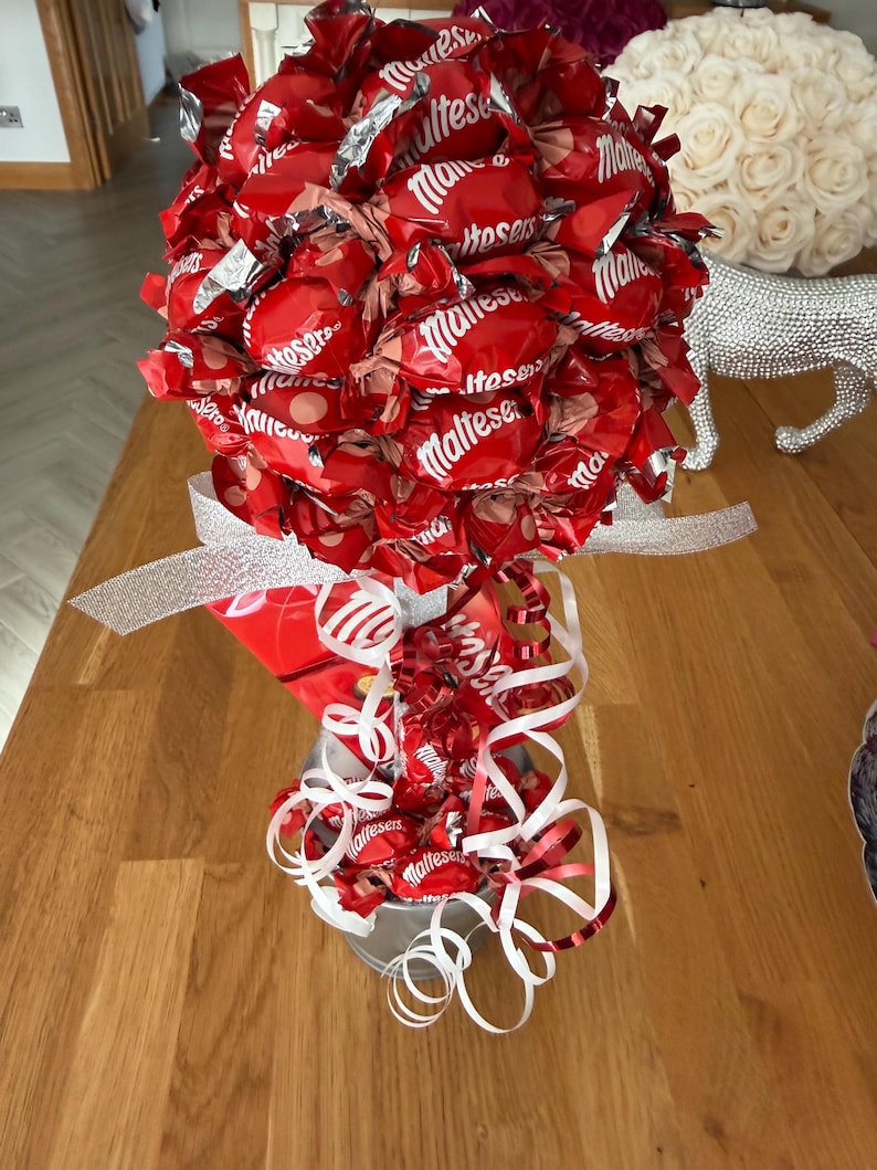 Maltesers Teasers Chocolate Sweet Tree Gift | Handmade Chocolate Tree | Birthday Gift image 2
