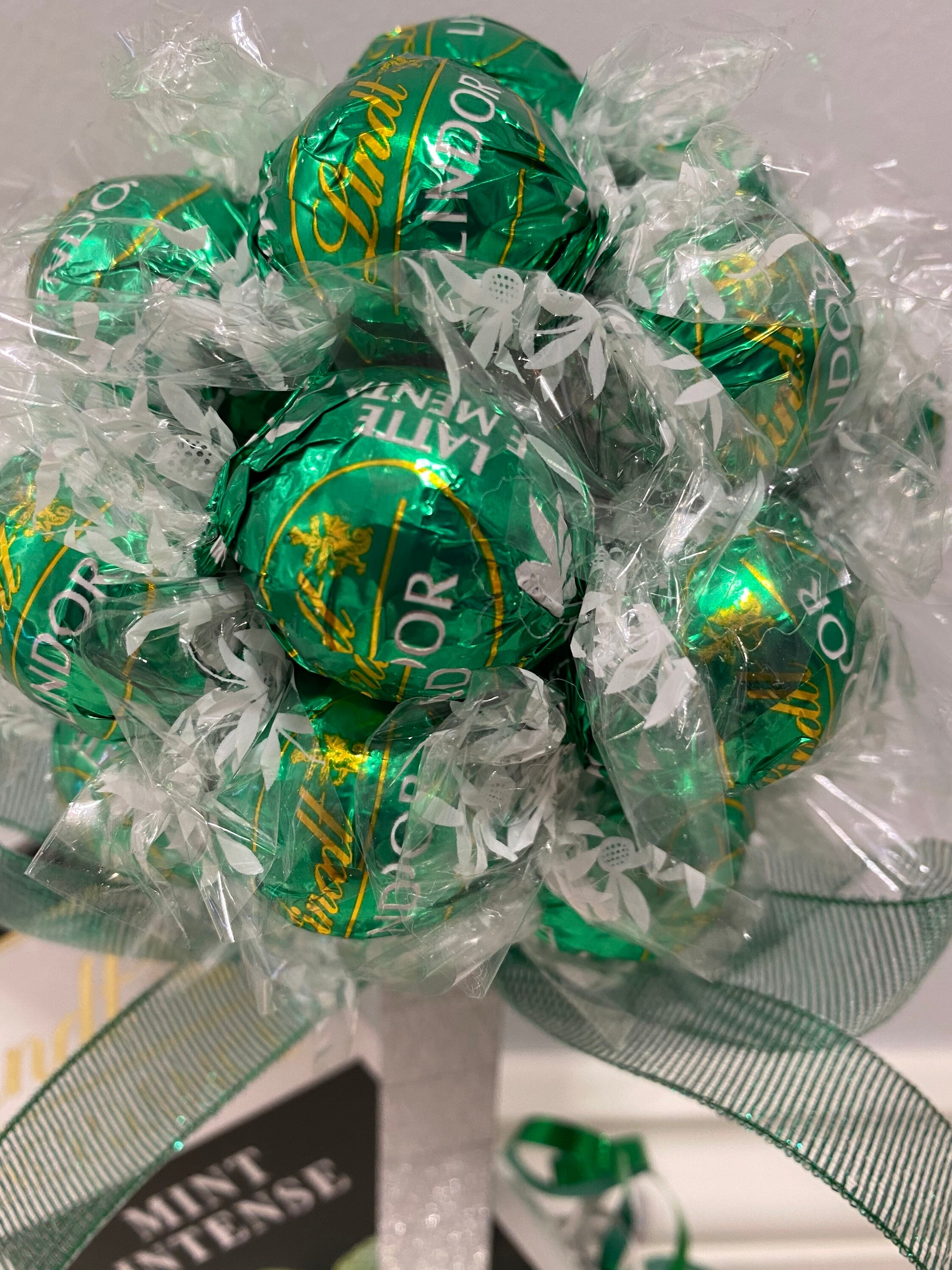 Lindt Lindor green mint chocolate sweet tree Etsy