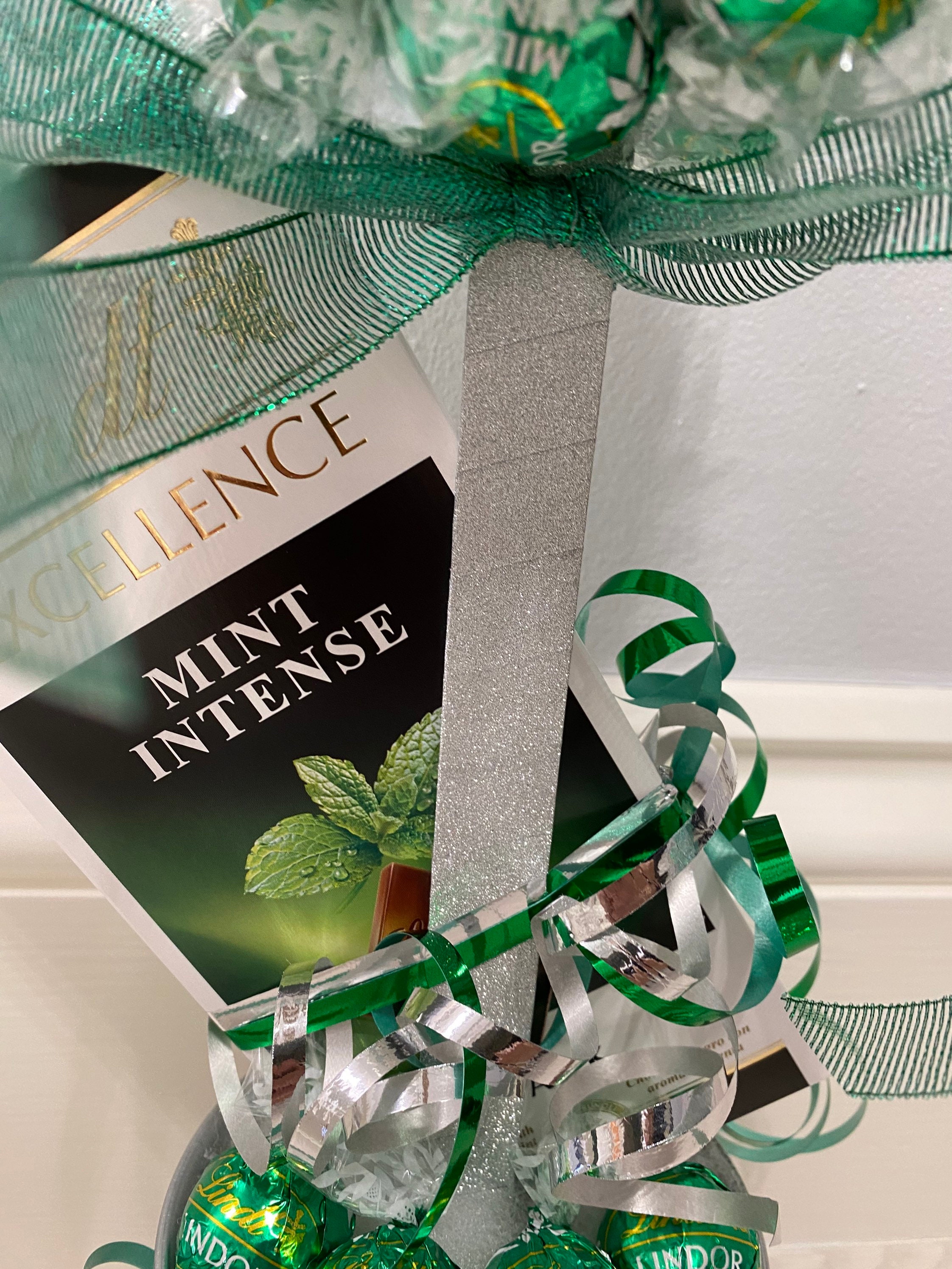 Lindt Lindor green mint chocolate sweet tree Etsy