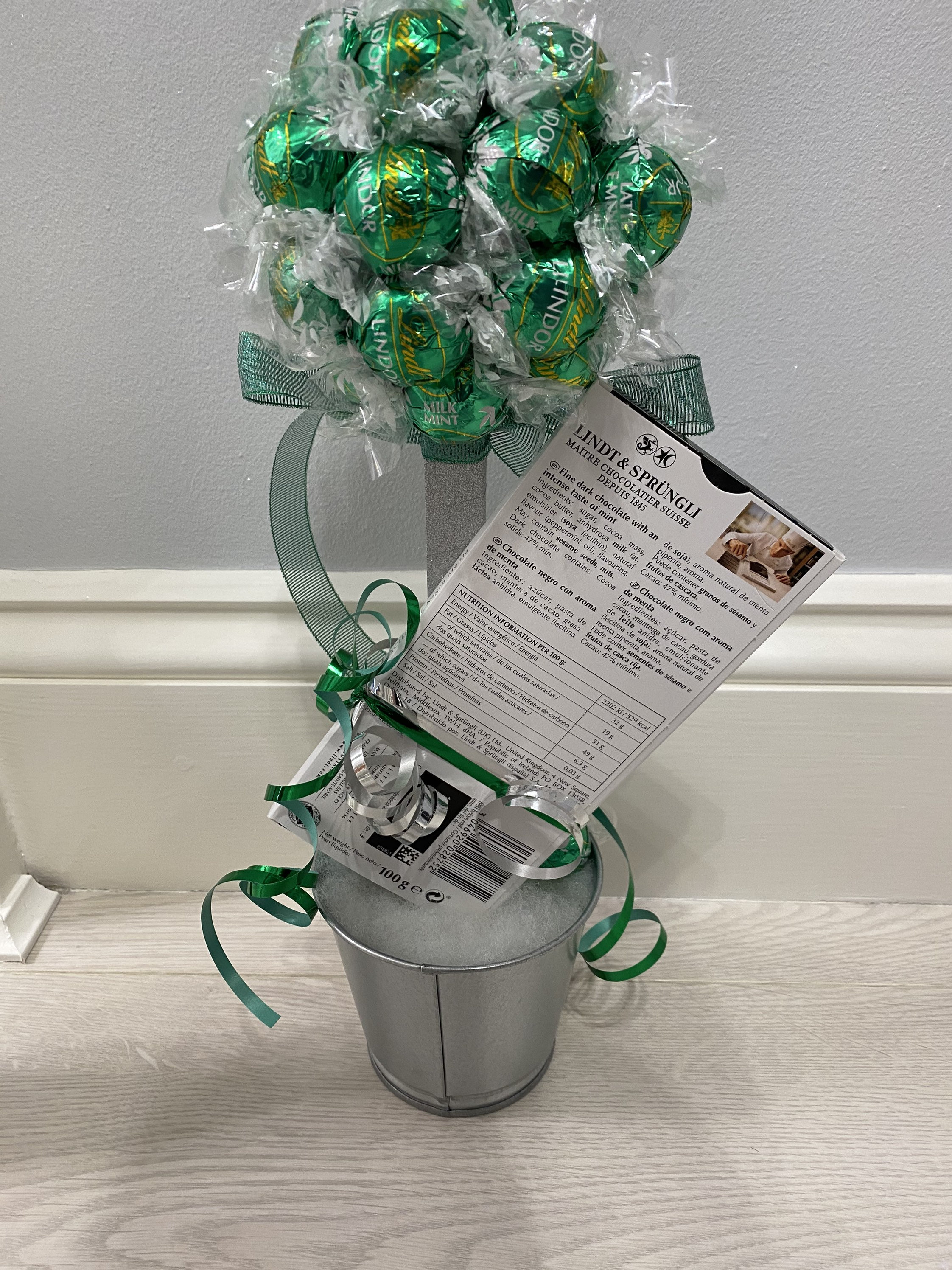 Lindt Lindor green mint chocolate sweet tree Etsy