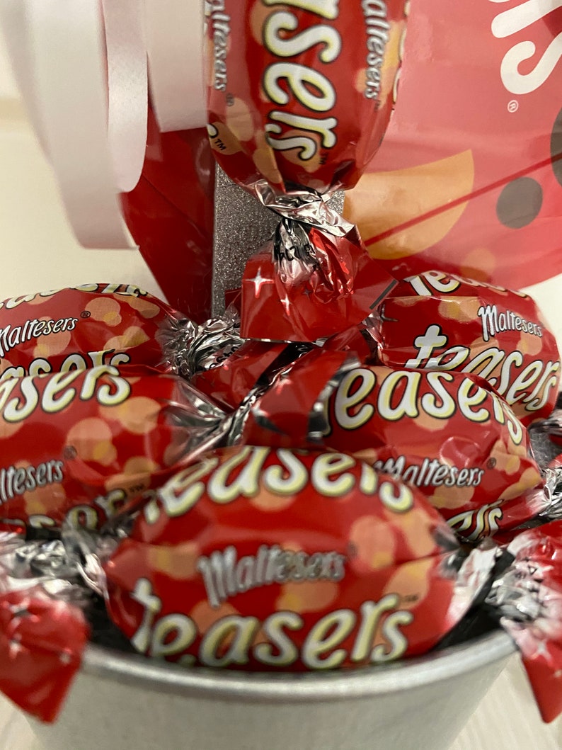 Maltesers Teasers Chocolate Sweet Tree With White Curling Etsy UK