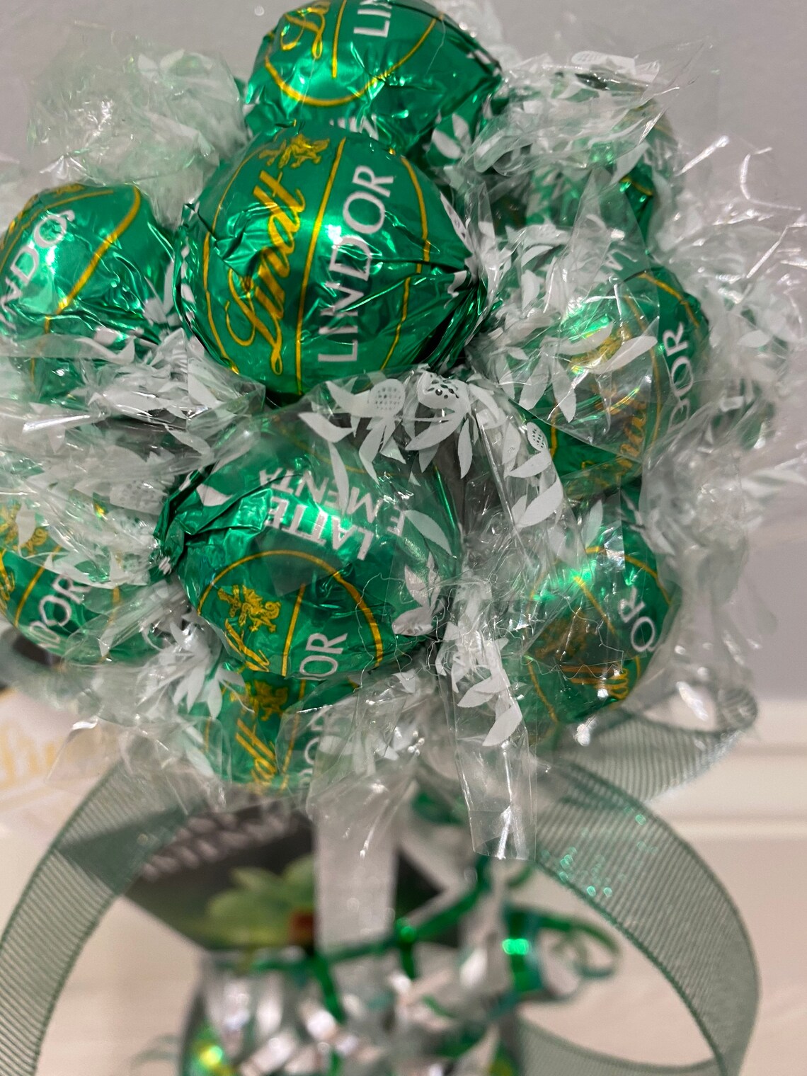Lindt Lindor green mint chocolate sweet tree Etsy