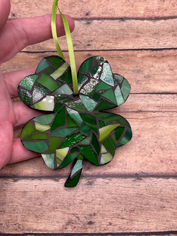 Green Four Leaf Clover Magnet