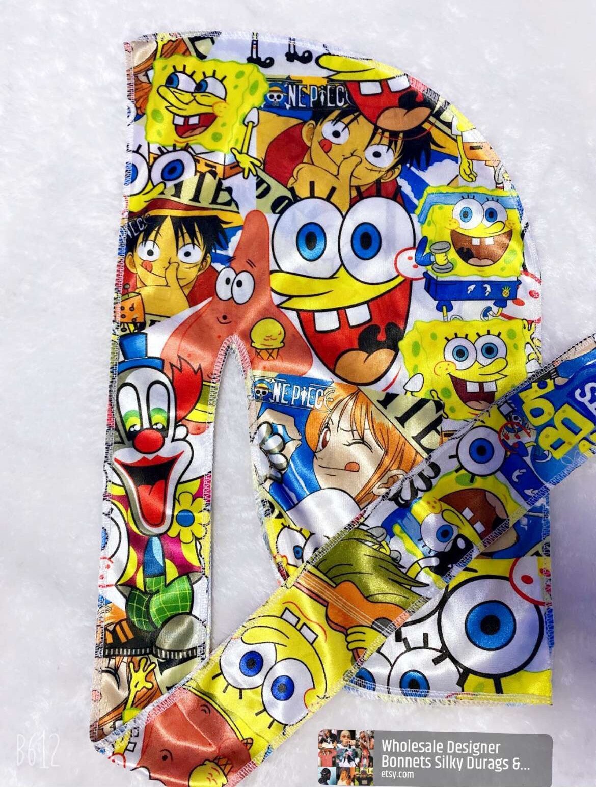 Cartoon Durag BUY 2 GET 1 FREE Men Durag/ Unisex Durag/ - Etsy Israel