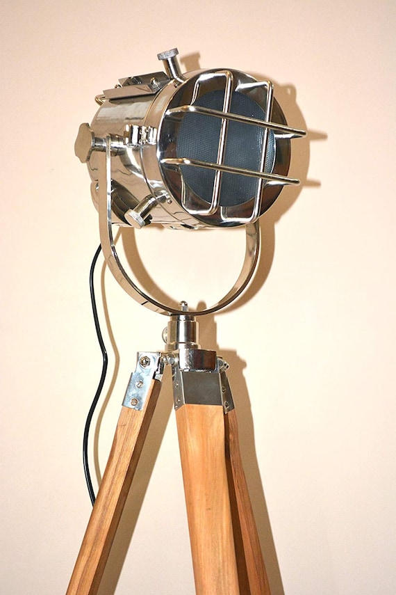 Studio Director Spotlight mit Vintage-Stativ Stehlampe Sammler Artikel 