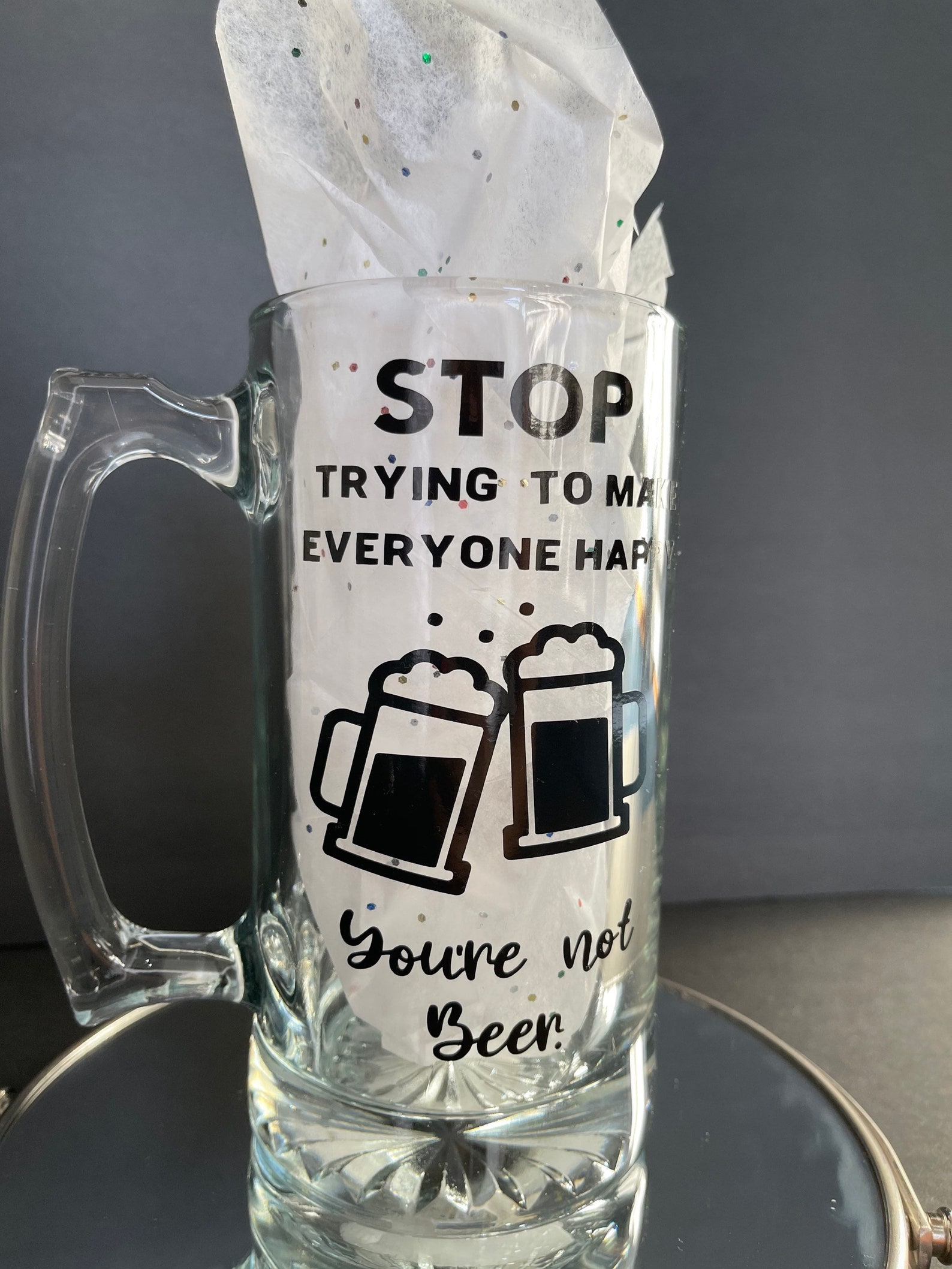 Personalized beer MUG / customized beer mug / funny beer mug / Etsy
